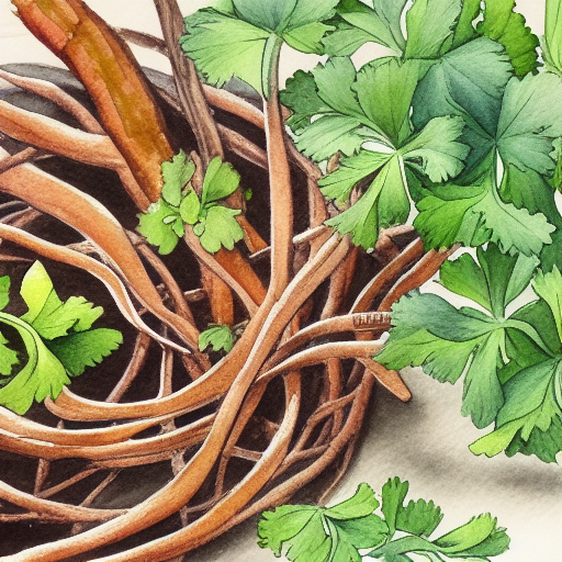 Should I keep the coriander roots for Indian Cooking?